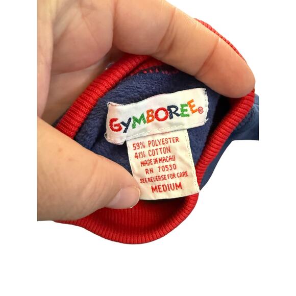 Vintage 90s Gymboree blue crewneck sweater youth - Picture 2 of 4